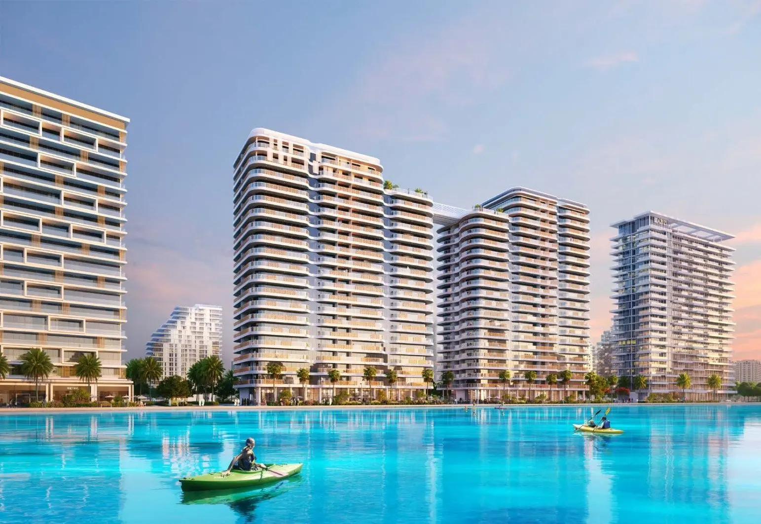 Azizi Venice Buildings 1, 3, 4 and 5 master plan