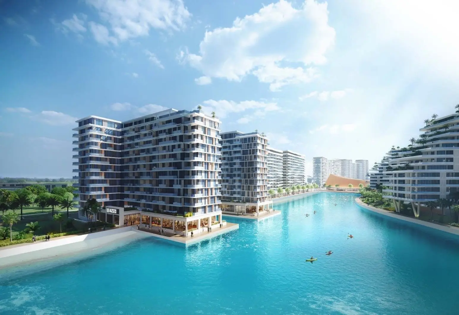 Azizi Venice Building 2 master plan