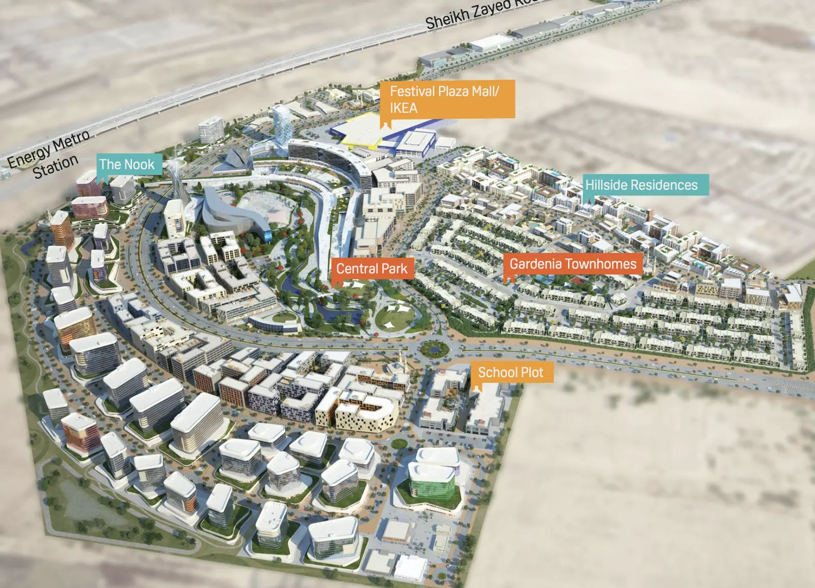 The Nook master plan