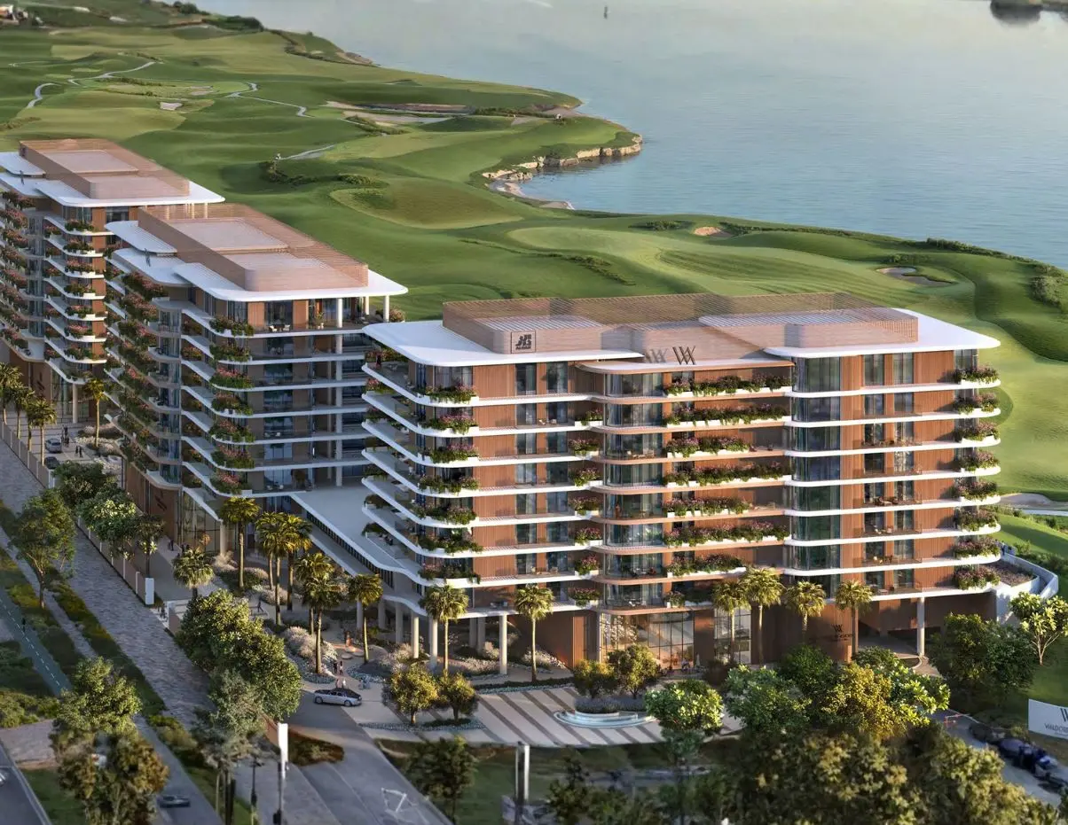 Waldorf Astoria Residences Yas master plan