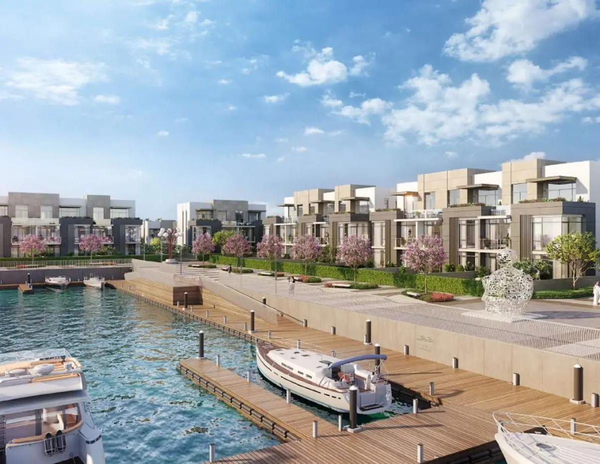Marsa Al Jubail master plan in Jubail Island Abu Dhabi luxury waterfront villa community