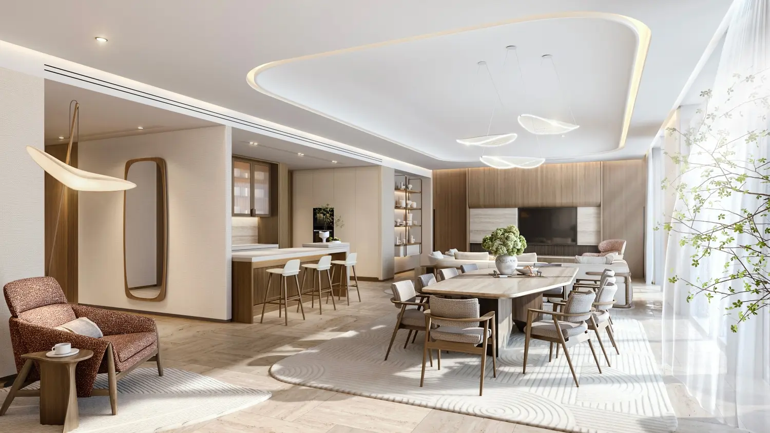 Sha Residence Emirates in Al Jurf by IMKAN Properties - Interior Image 12