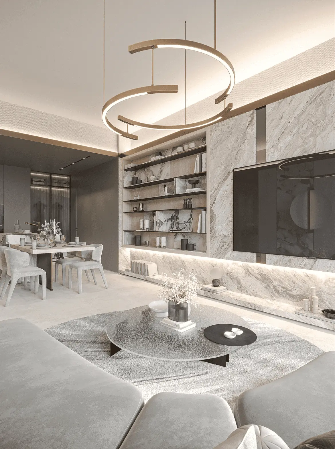 Mayfair Gardens in Jumeirah Garden City by Majid Developments - Interior Image 1