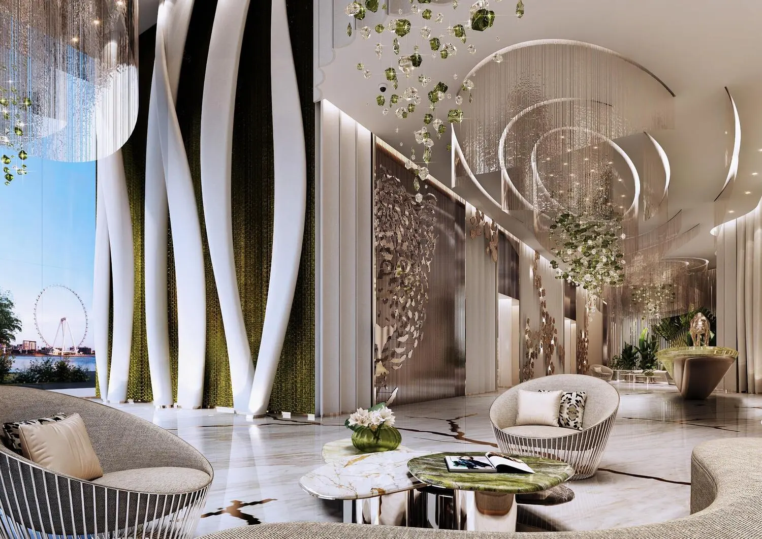 Damac Bay 2 in Dubai Harbour by DAMAC - Exterior Image 3