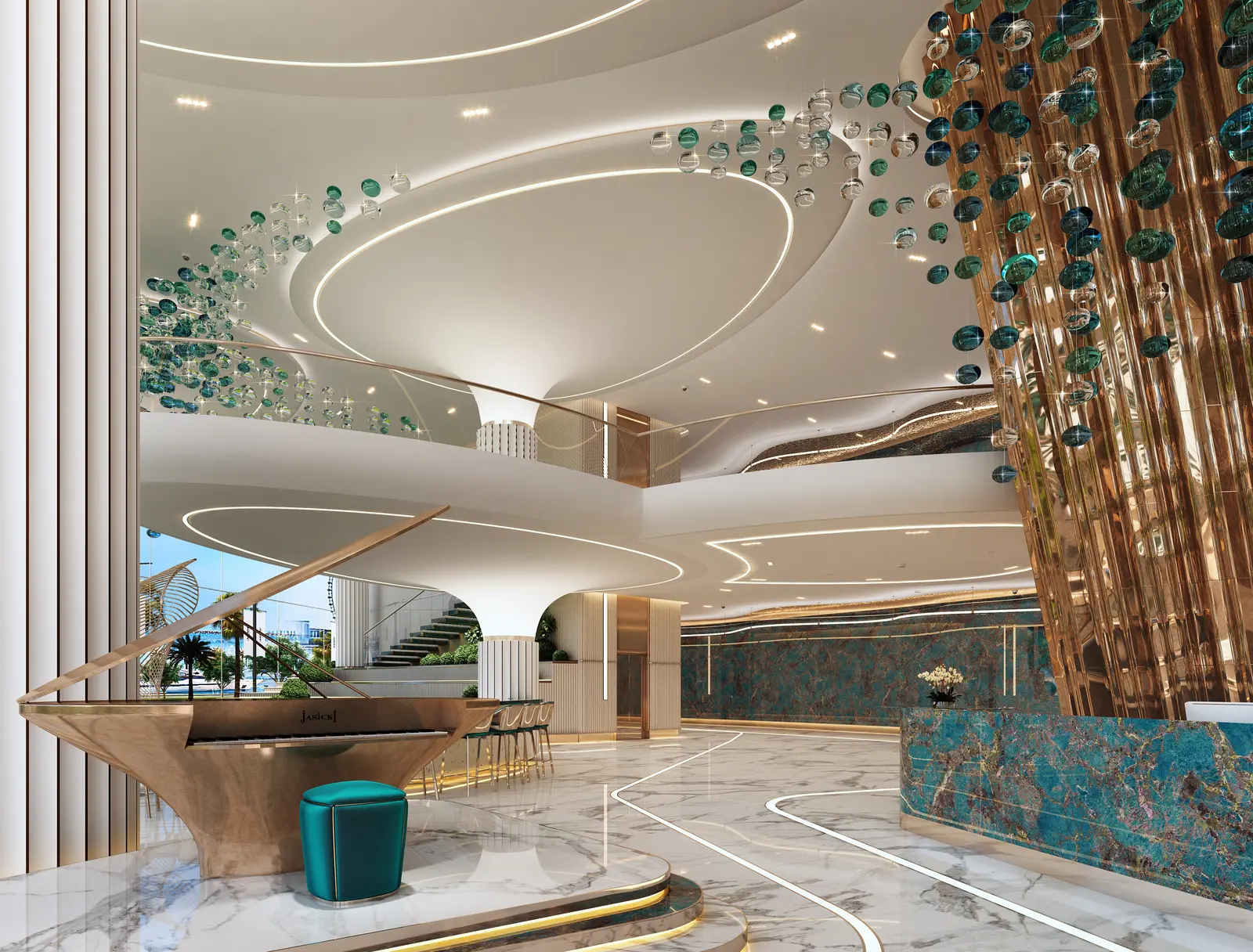 Damac Bay in Dubai Harbour by DAMAC - Exterior Image 1