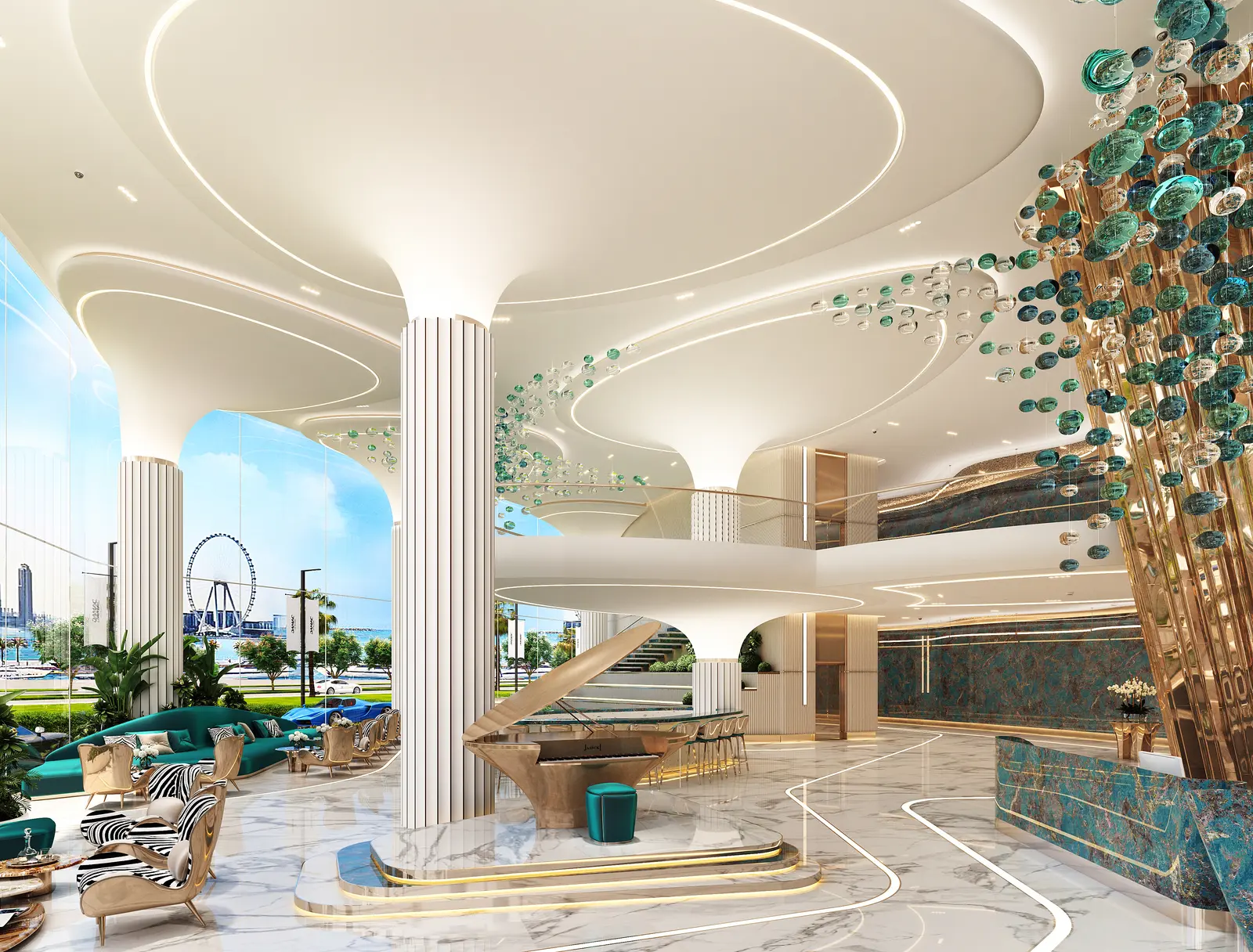 Damac Bay in Dubai Harbour by DAMAC - Exterior Image 2