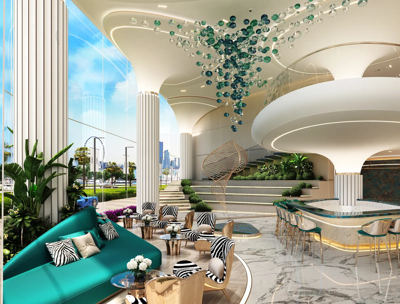 Damac Bay in Dubai Harbour by DAMAC - Exterior Image 5