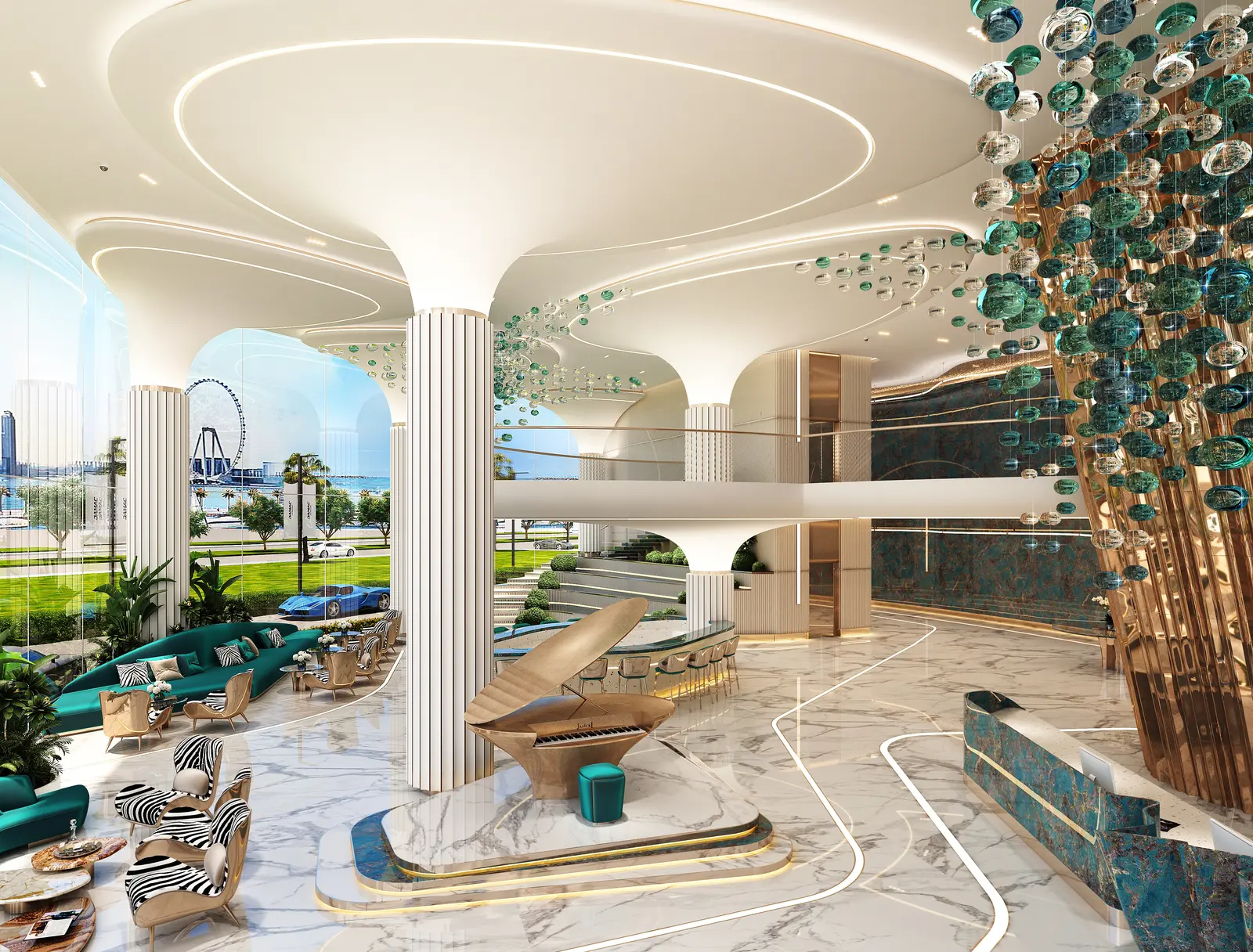 Damac Bay in Dubai Harbour by DAMAC - Exterior Image 7