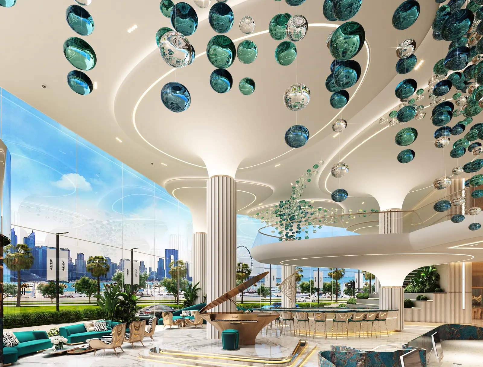 Damac Bay in Dubai Harbour by DAMAC - Exterior Image 8