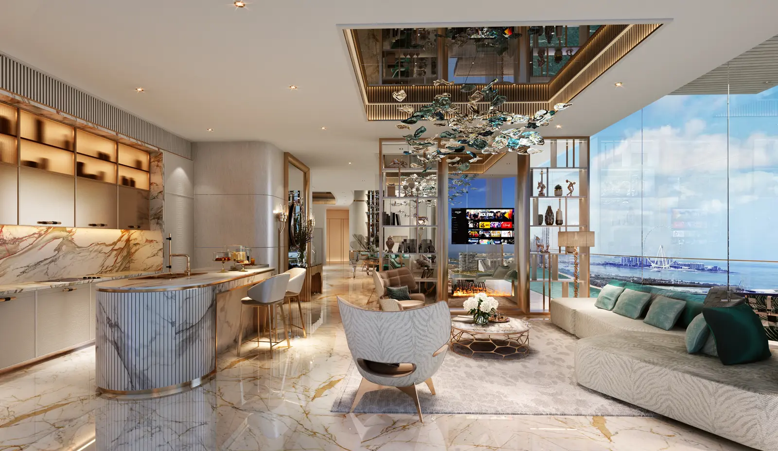 Damac Bay in Dubai Harbour by DAMAC - Interior Image 9