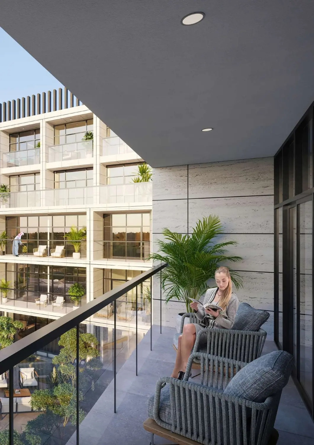 Cubix Residences in Jumeirah Village Circle (JVC) by Qube Development - Interior Image 24