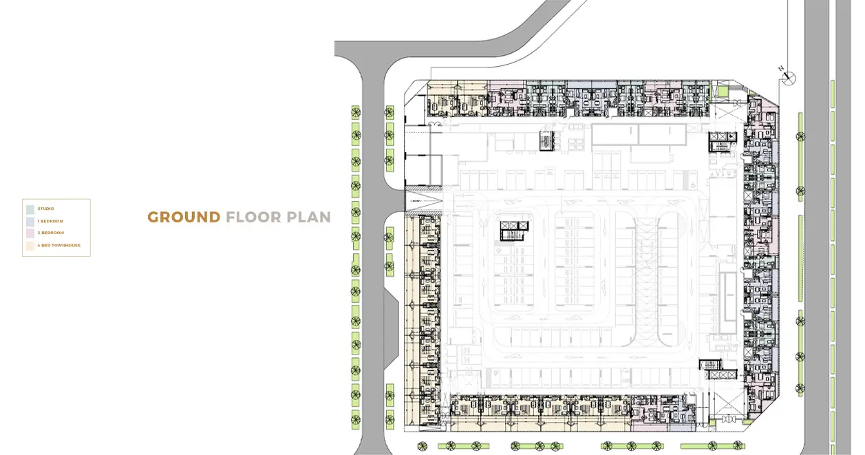 Ground Floor Plan Plaza Reportage