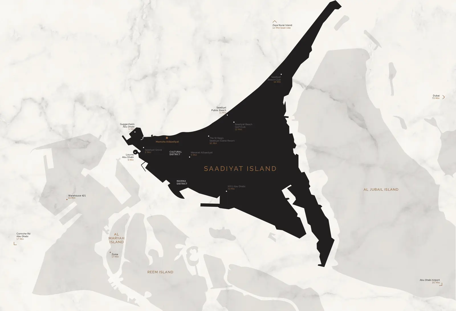 Mamsha AlSaadiyat master plan