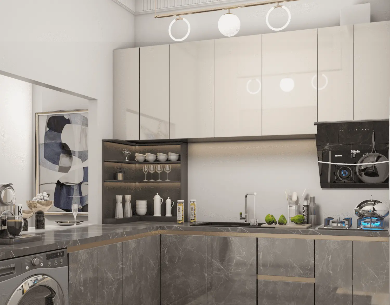 Nadine Residences in Al Furjan by London Gate - Interior Image 1