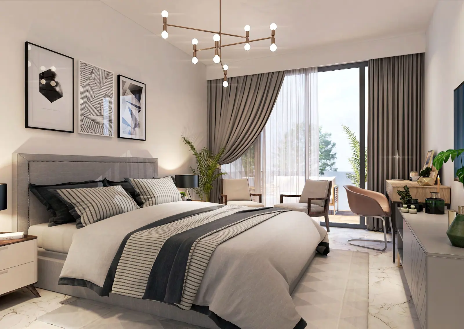 Alexis Tower in Downtown Jebel Ali by Reportage Properties - Interior Image 2