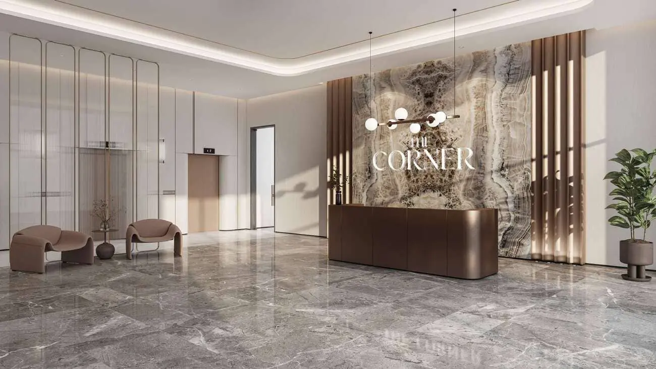 The Corner in Dubai Land Residence Complex (DLRC) by Arabian Gulf Developer - Exterior Image 1