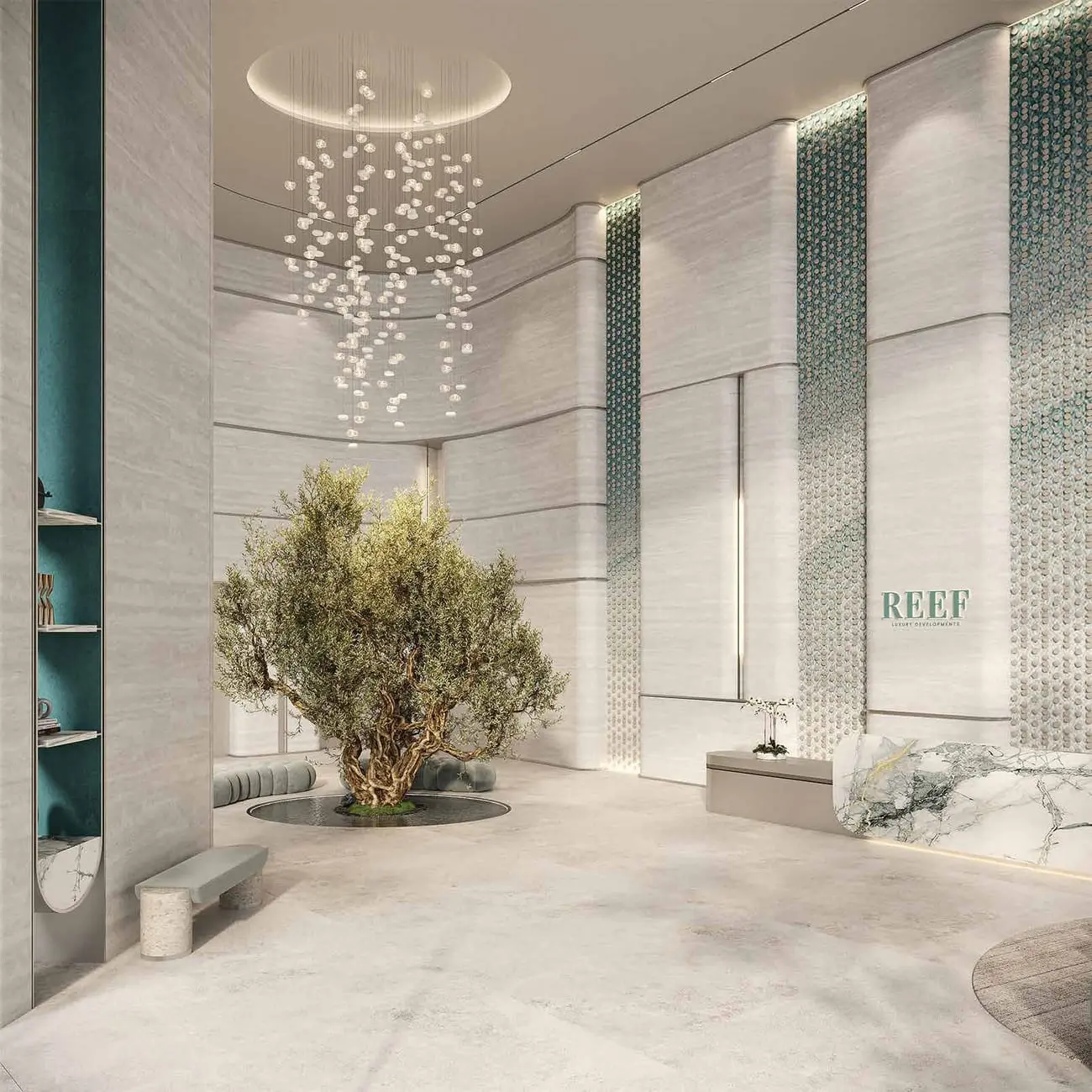 Reef 1000 in Dubai Land Residence Complex (DLRC) by Reef Luxury Development - Exterior Image 2