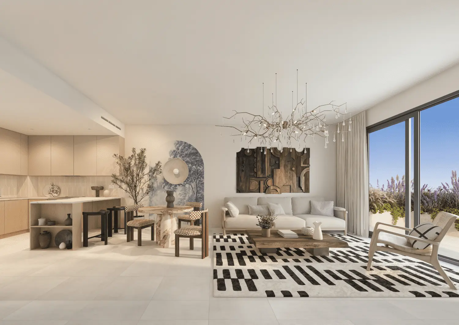 Weybridge Gardens 2 in Dubai Land Residence Complex (DLRC) by Leos - Interior Image 1