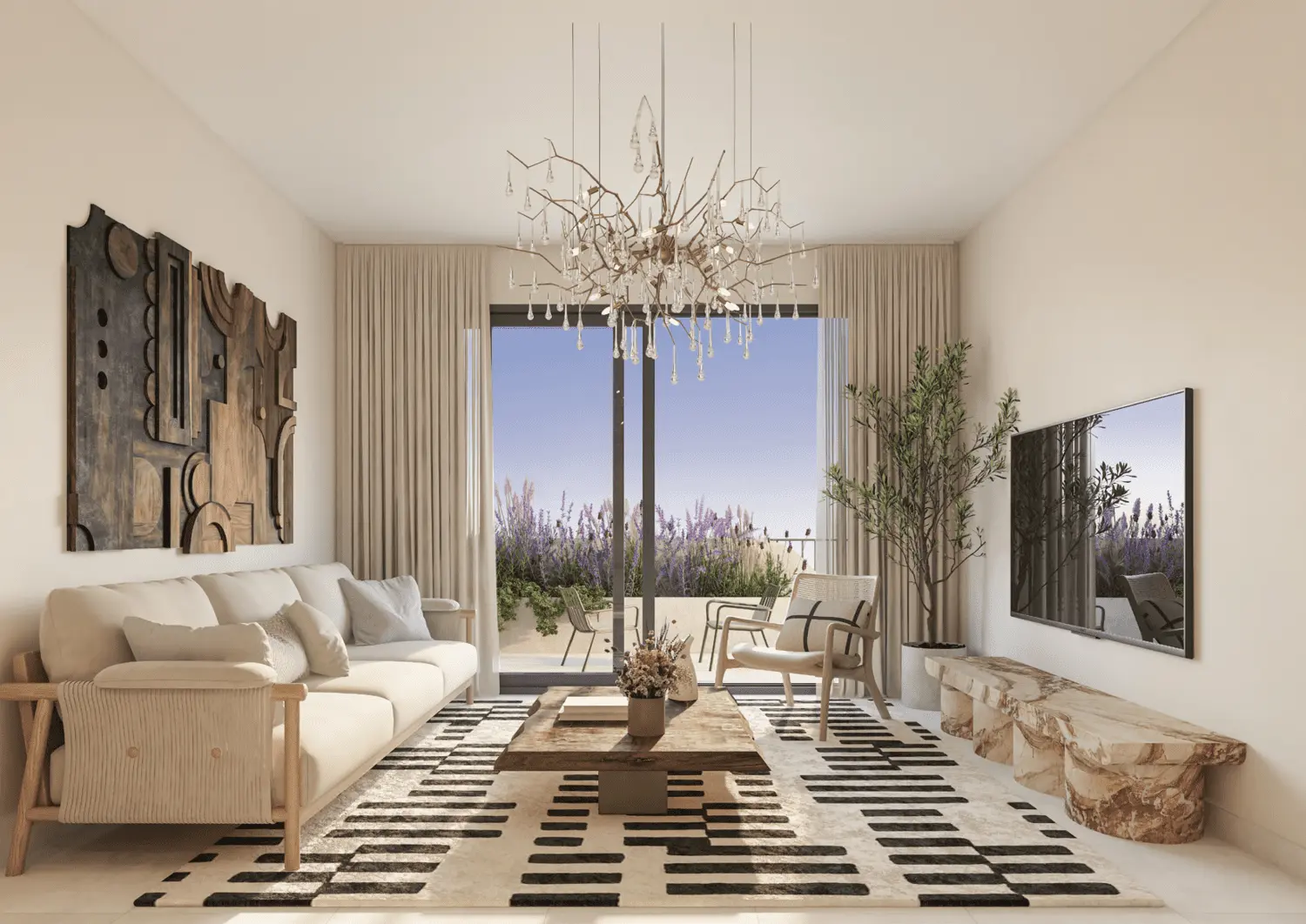 Weybridge Gardens 2 in Dubai Land Residence Complex (DLRC) by Leos - Interior Image 3