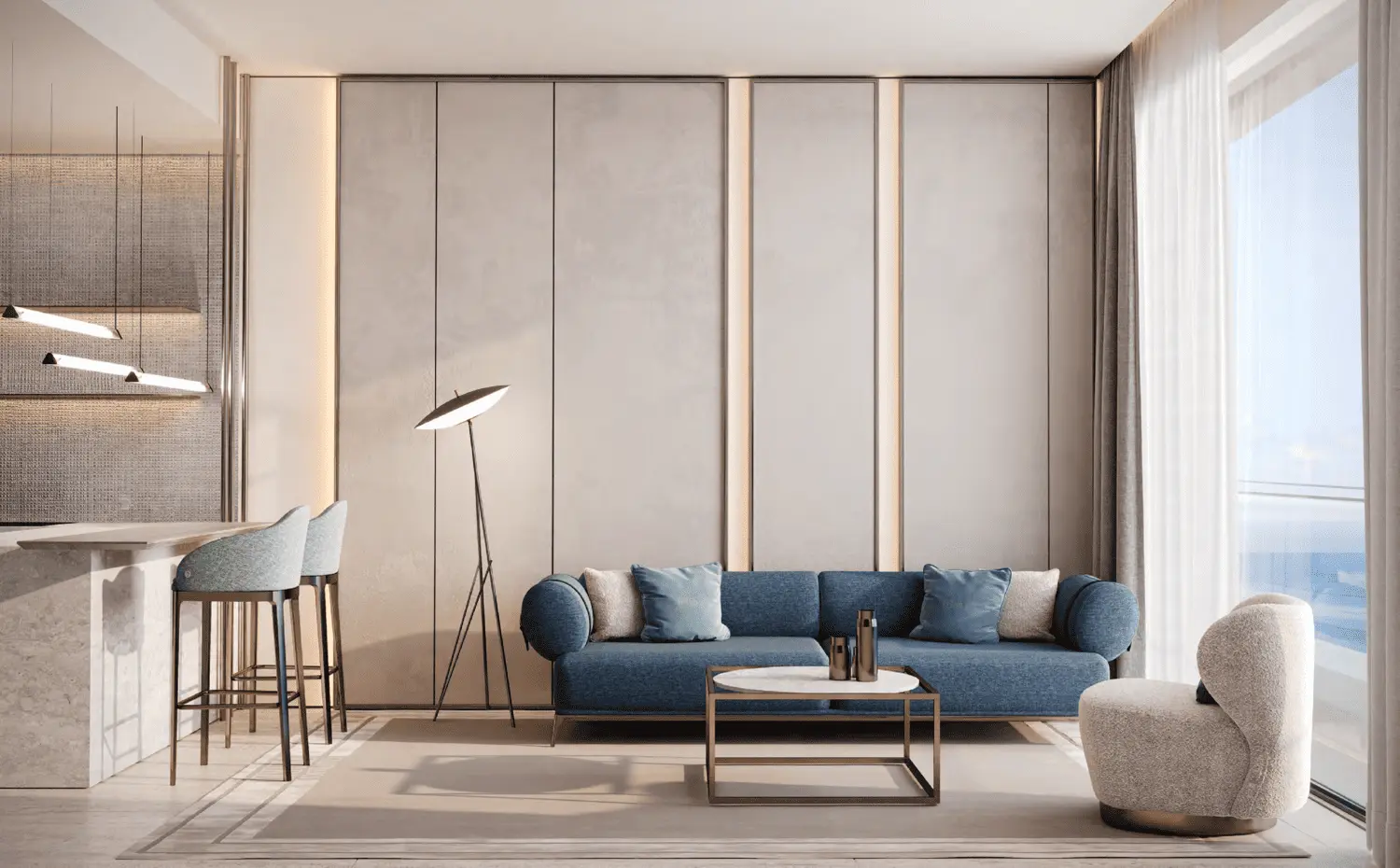 Gianfranco Ferre Residences in Al Marjan Island by MIRA Developments - Interior Image 2