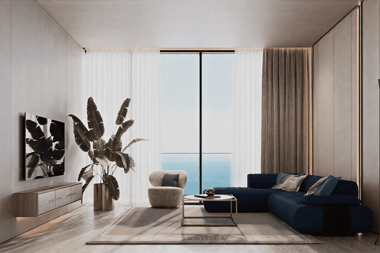 Gianfranco Ferre Residences in Al Marjan Island by MIRA Developments - Interior Image 4