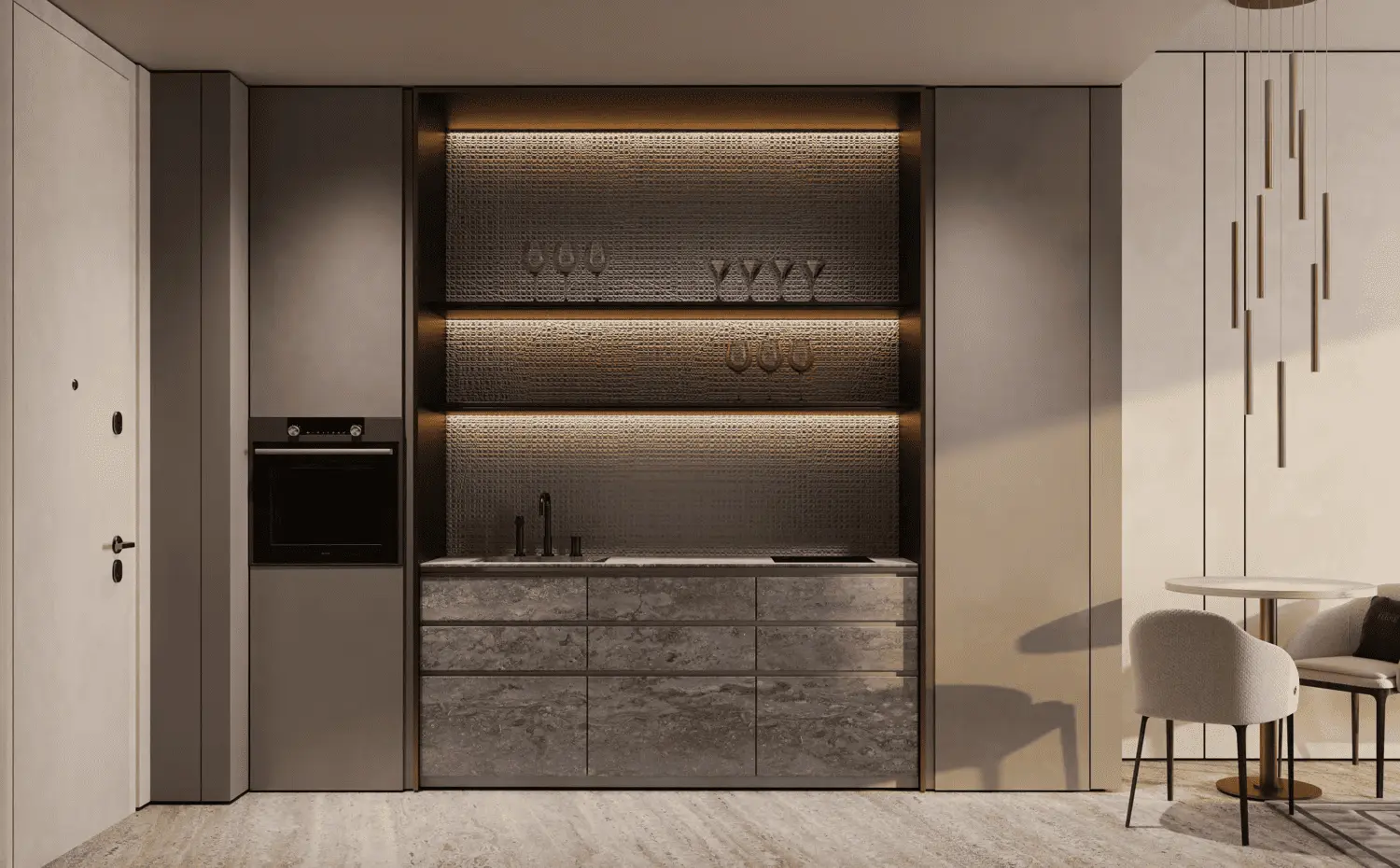 Gianfranco Ferre Residences in Al Marjan Island by MIRA Developments - Interior Image 9