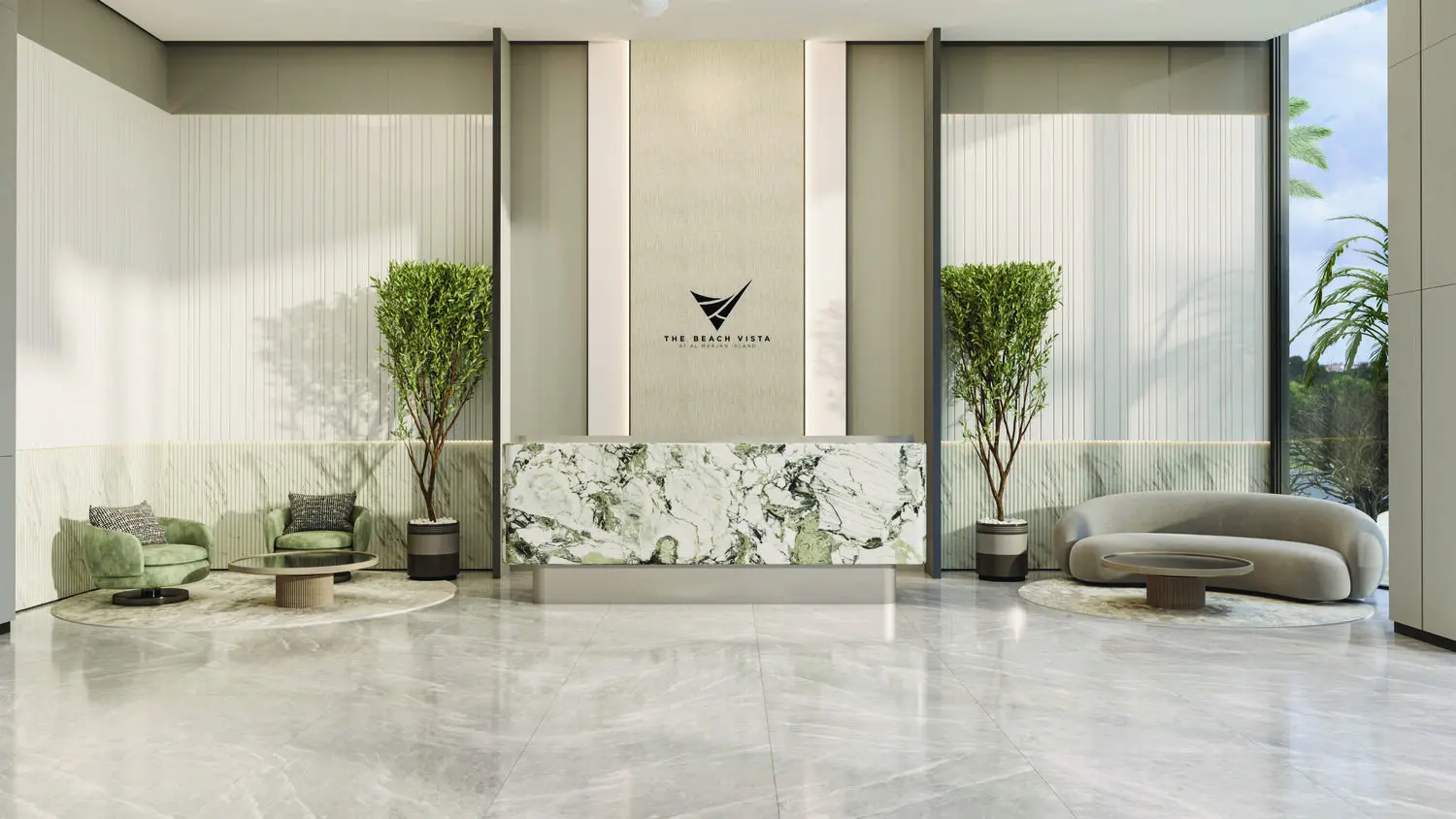 The Beach Vista in Al Marjan Island by Range Developments - Exterior Image 2