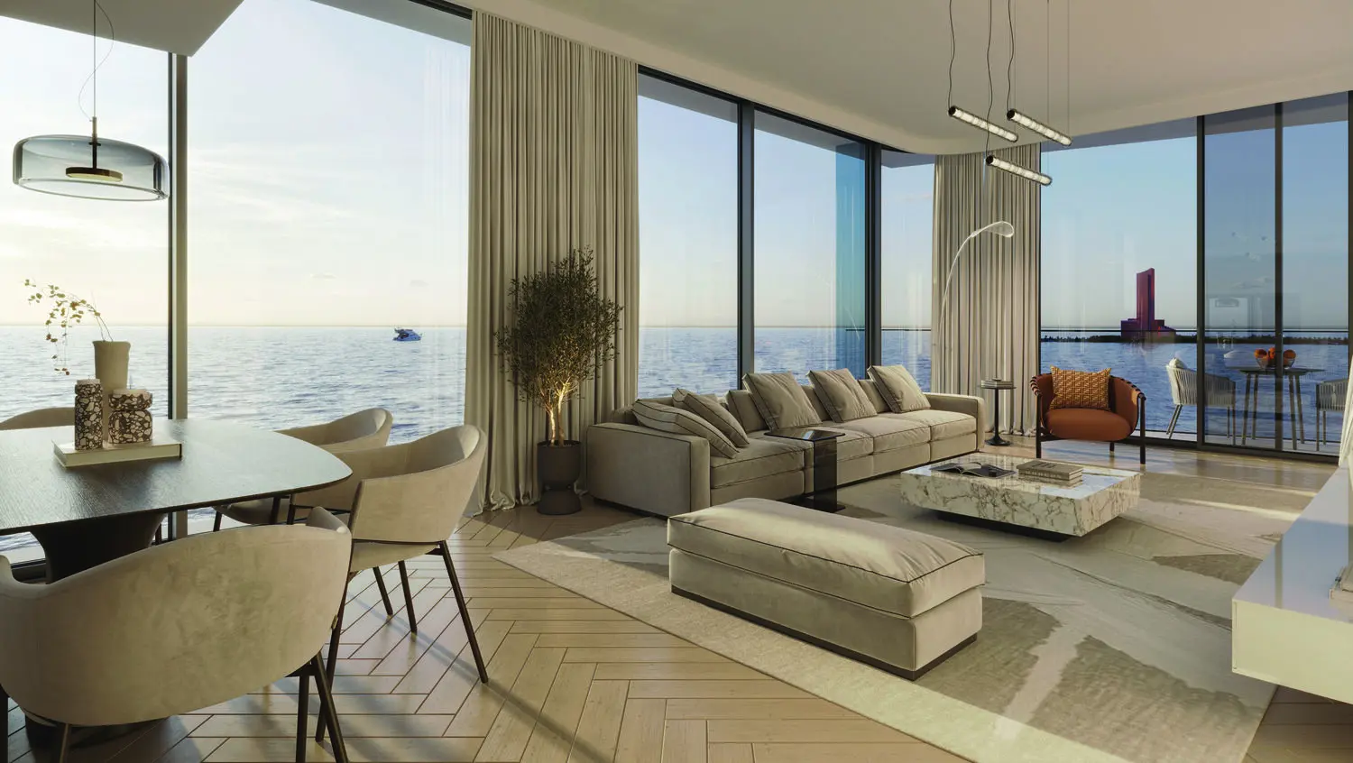 The Beach Vista in Al Marjan Island by Range Developments - Interior Image 4