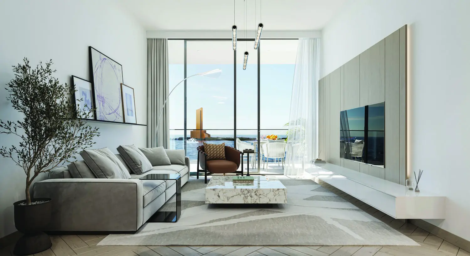 The Beach Vista in Al Marjan Island by Range Developments - Interior Image 5