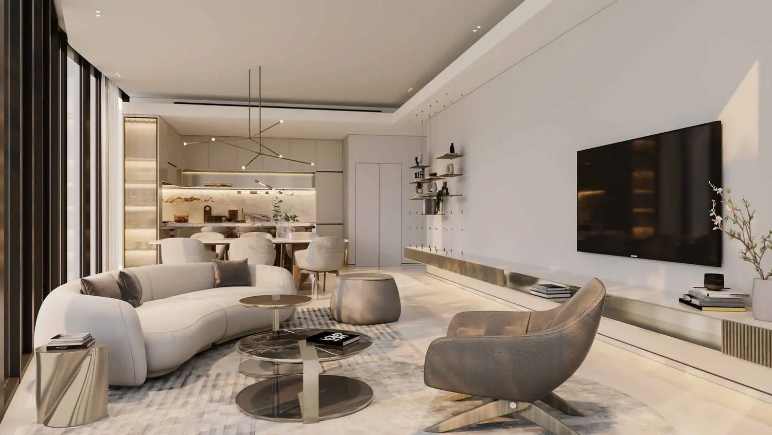 Fortune Bay Residences in Al Marjan Island by Topero Properties - Interior Image 1