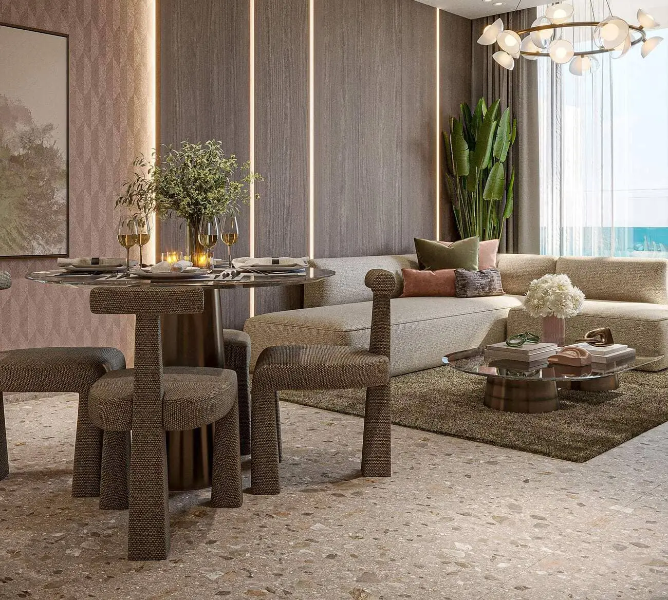 Lucky Oasis Residence in Jumeirah Village Circle (JVC) by Lucky Aeon - Interior Image 1