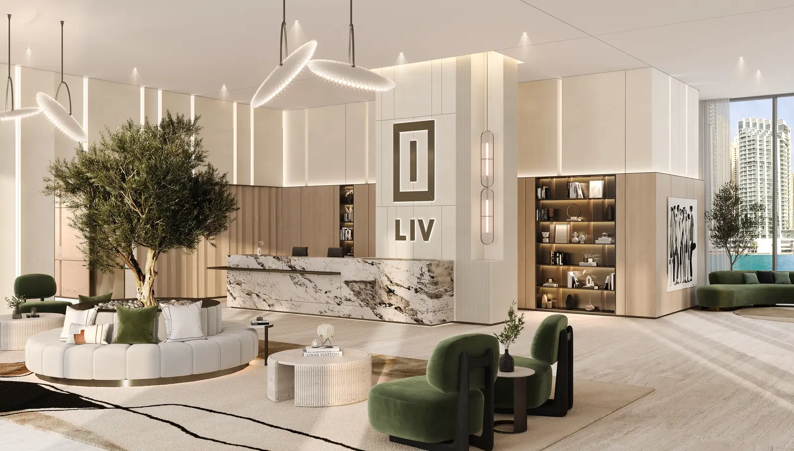 LIV Waterside in Dubai Marina by LIV - Exterior Image 1
