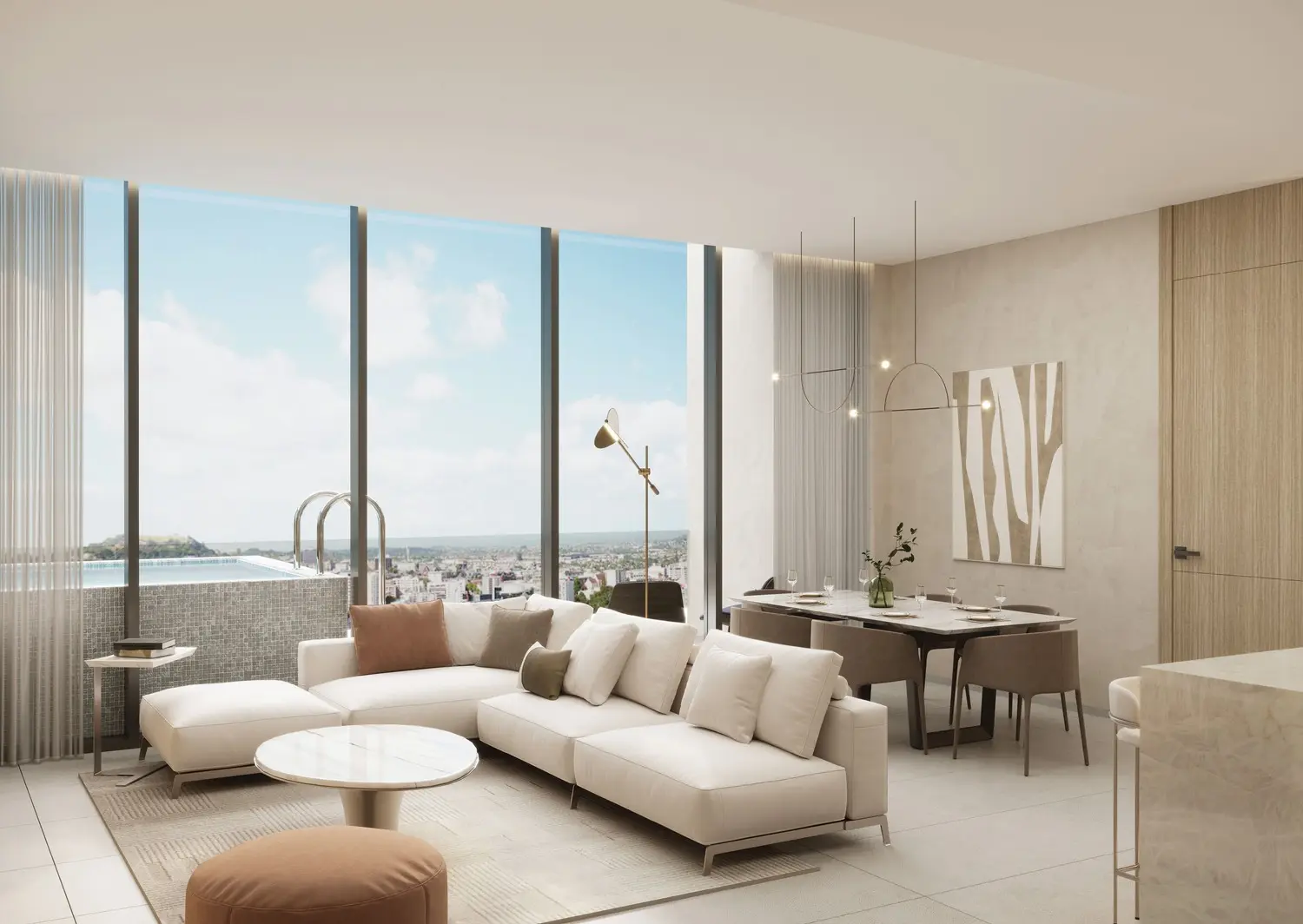 Gharbi 1 Residences in Arjan by Rabdan Developments - Interior Image 1