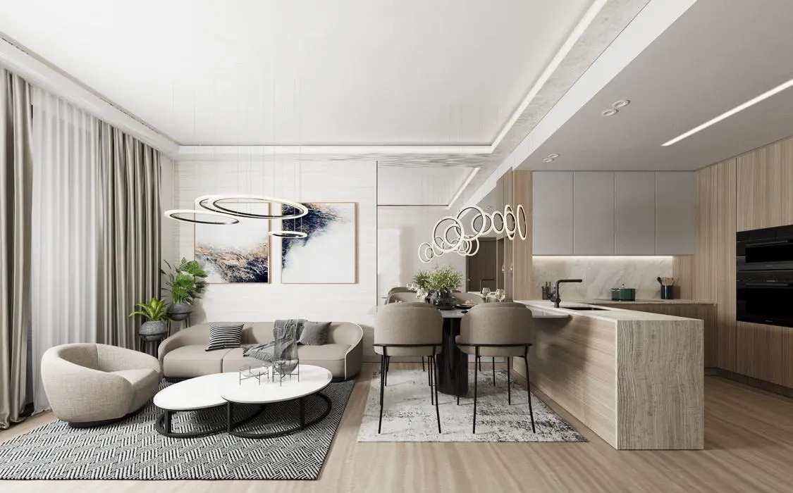 Trafford Residences in Dubai South by DV8 Developers - Interior Image 1
