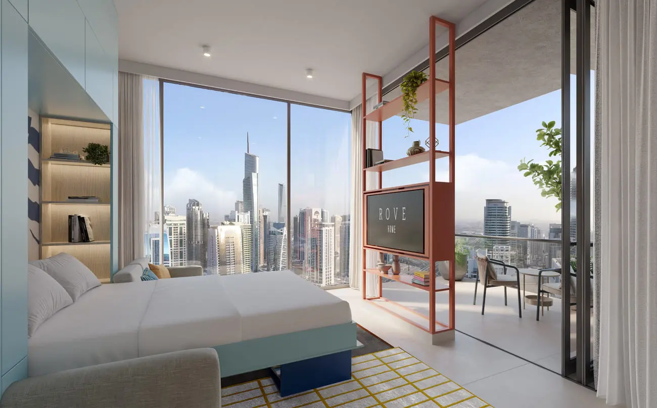 Rove Home Dubai Marina in Dubai Marina by Irth Development - Interior Image 4