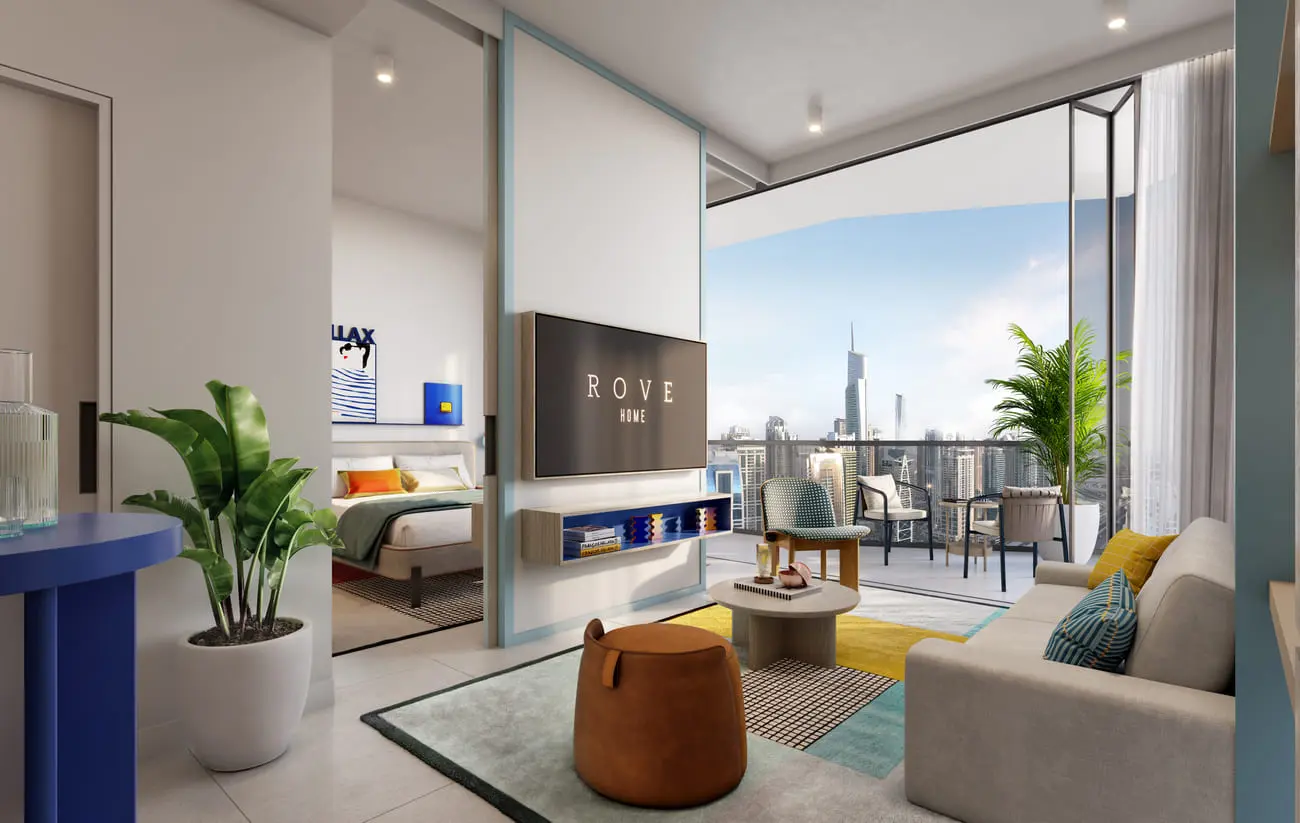 Rove Home Dubai Marina in Dubai Marina by Irth Development - Interior Image 5