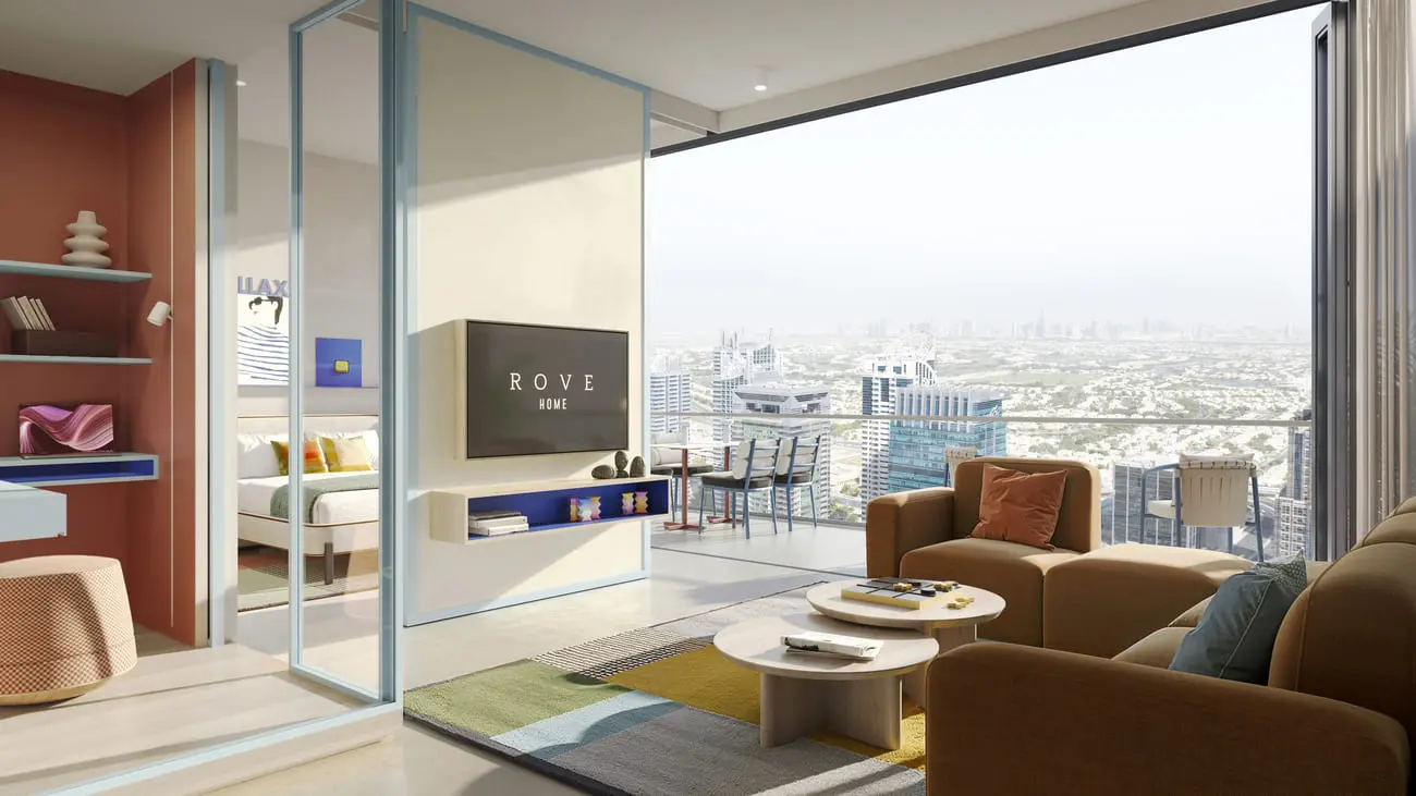 Rove Home Dubai Marina in Dubai Marina by Irth Development - Interior Image 10
