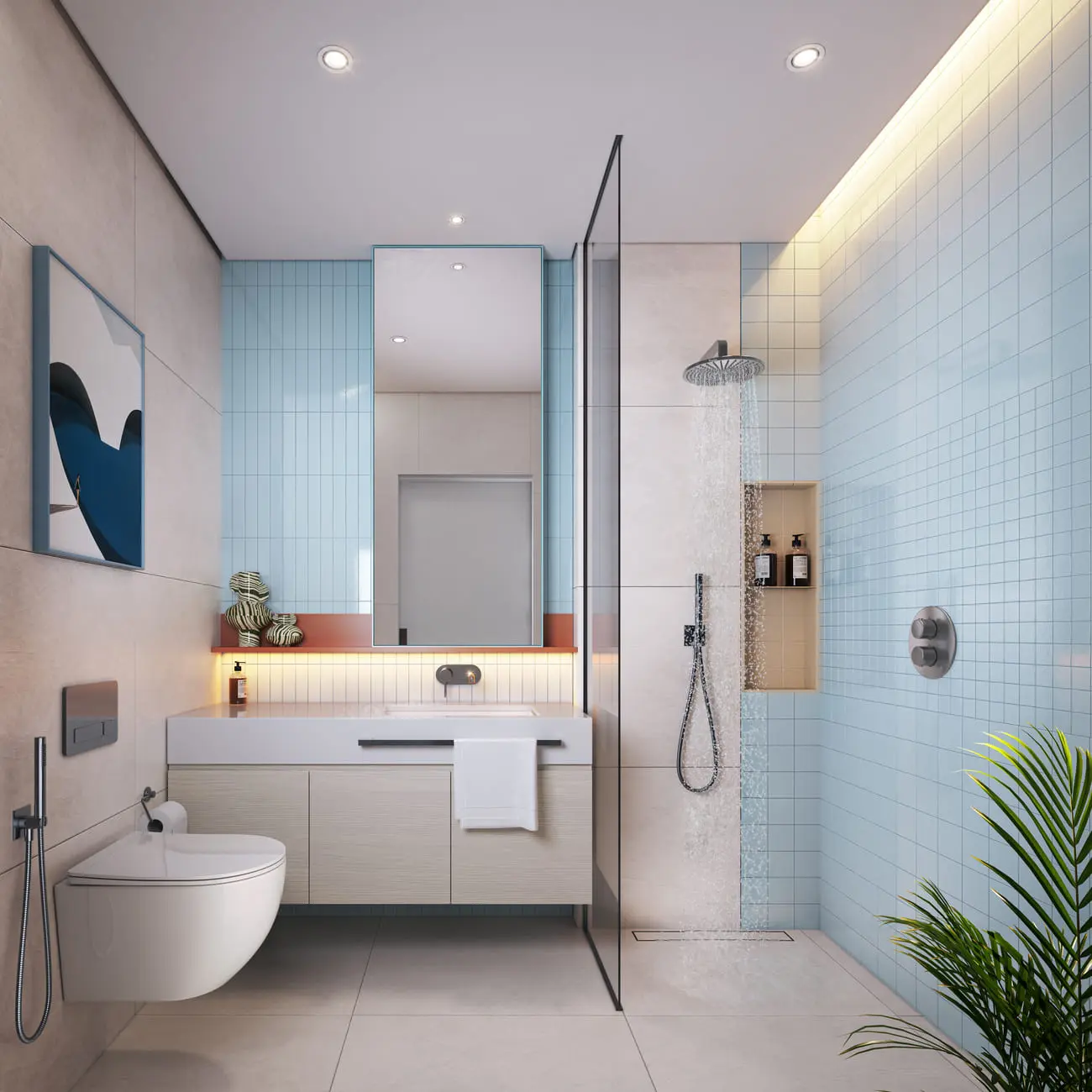 Rove Home Dubai Marina in Dubai Marina by Irth Development - Interior Image 20