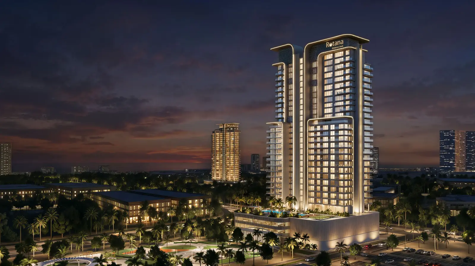 Rotana Residences South Tower master plan