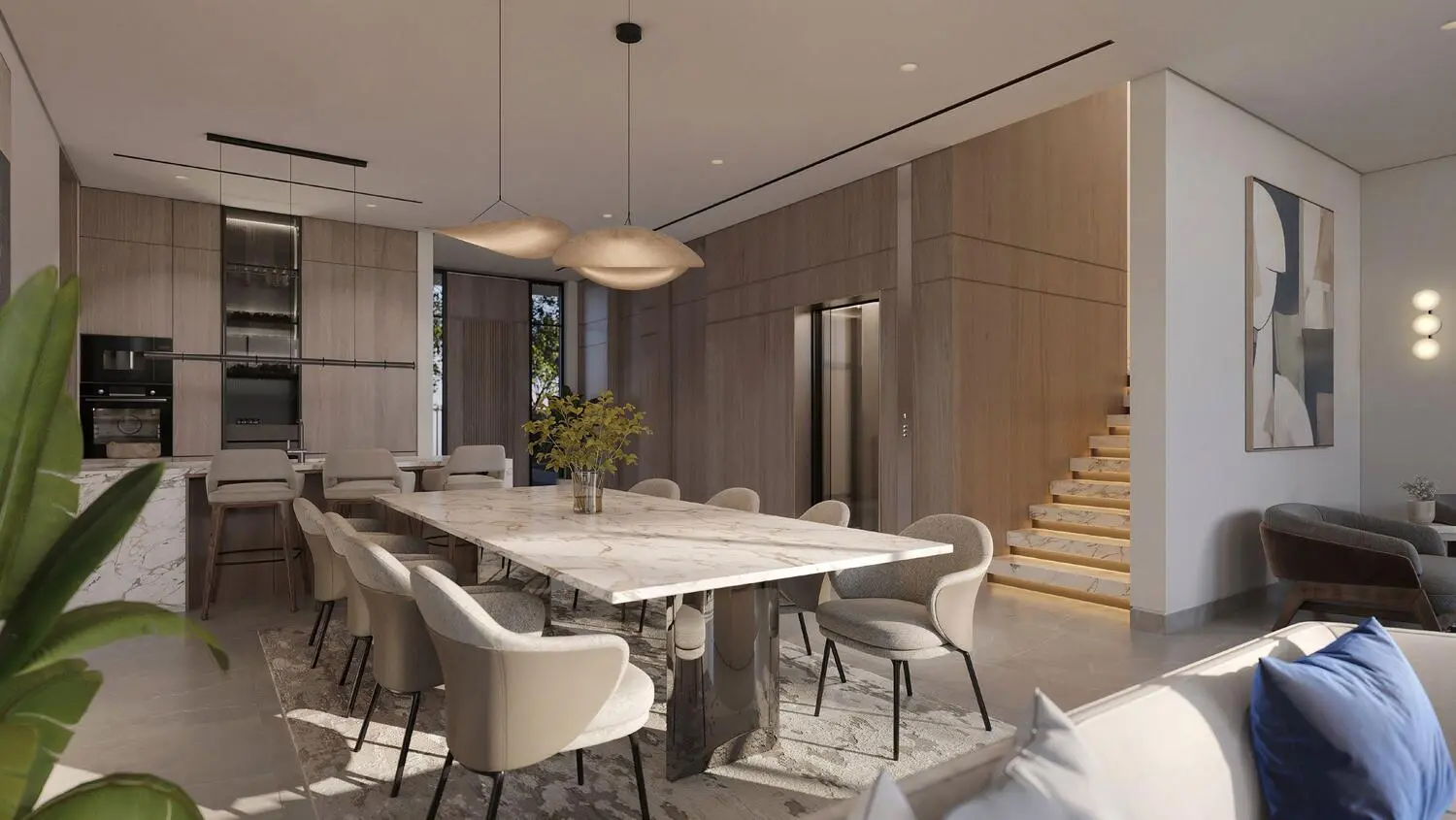 The Next Chapter - Pinewood Village in Jumeirah Golf Estates by Wasl - Interior Image 2