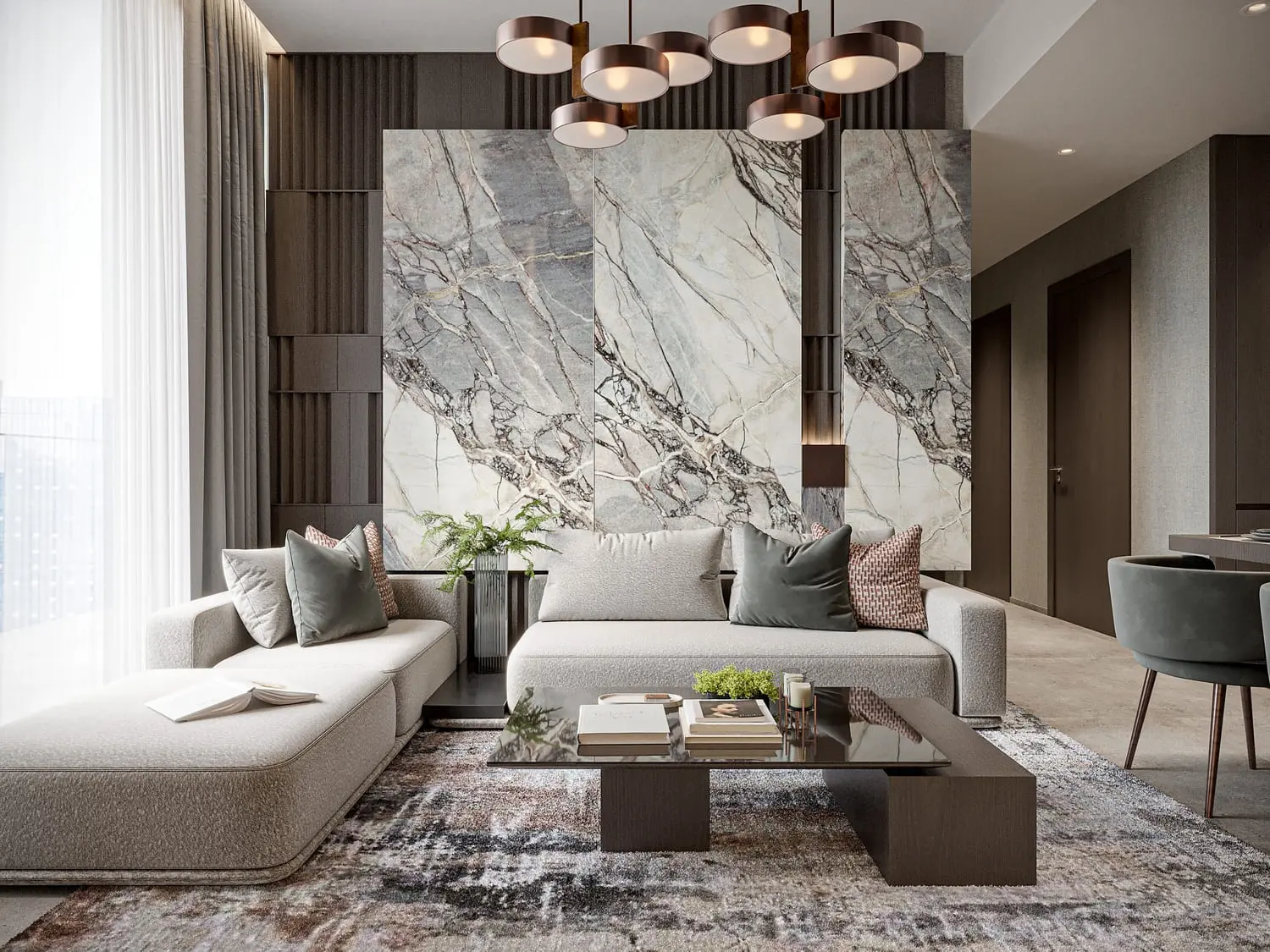 Sierra by Iman in Motor City by Iman Developers - Interior Image 1