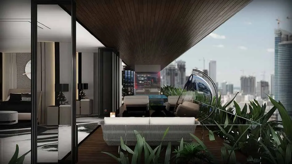 Sky Suites in Jumeirah Village Circle (JVC) by Peace Homes Development - Interior Image 1