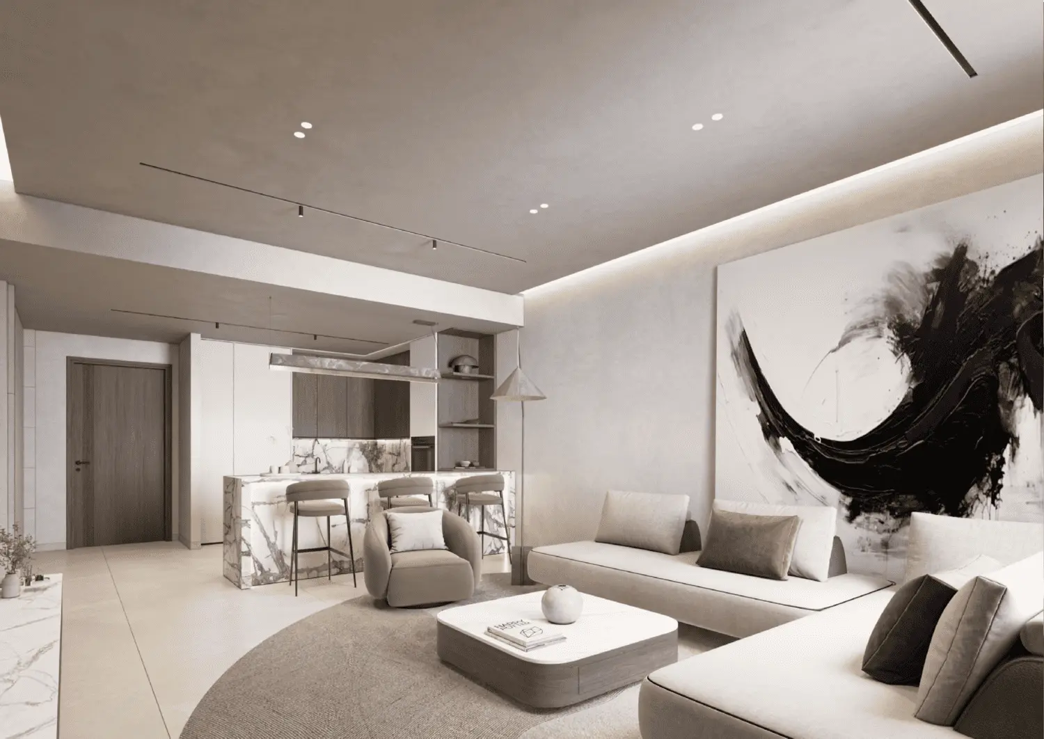 Zephyra Residences in Dubai Islands by Arsenal East - Interior Image 1