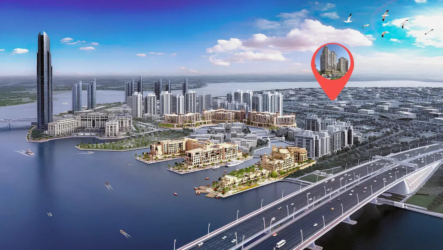 Jaddaf Beach Oasis Master Plan