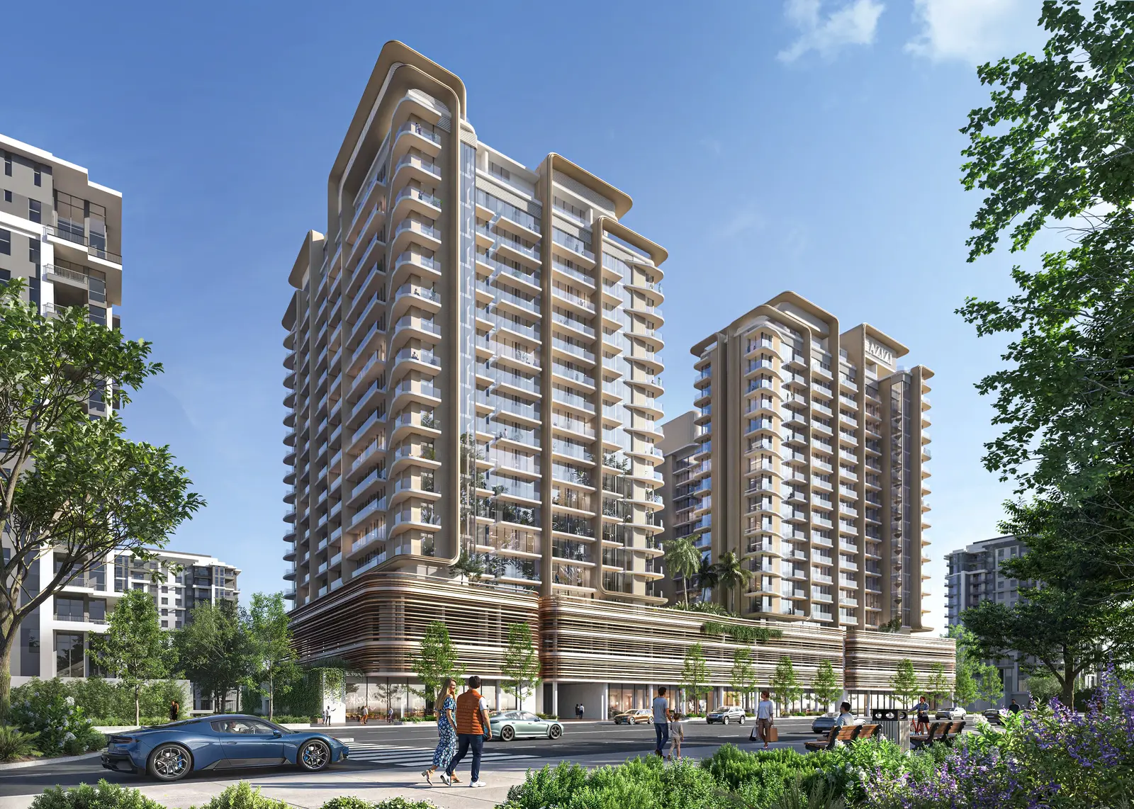 Jaddaf Beach Oasis in Al Jaddaf by Azizi - Exterior Image 3