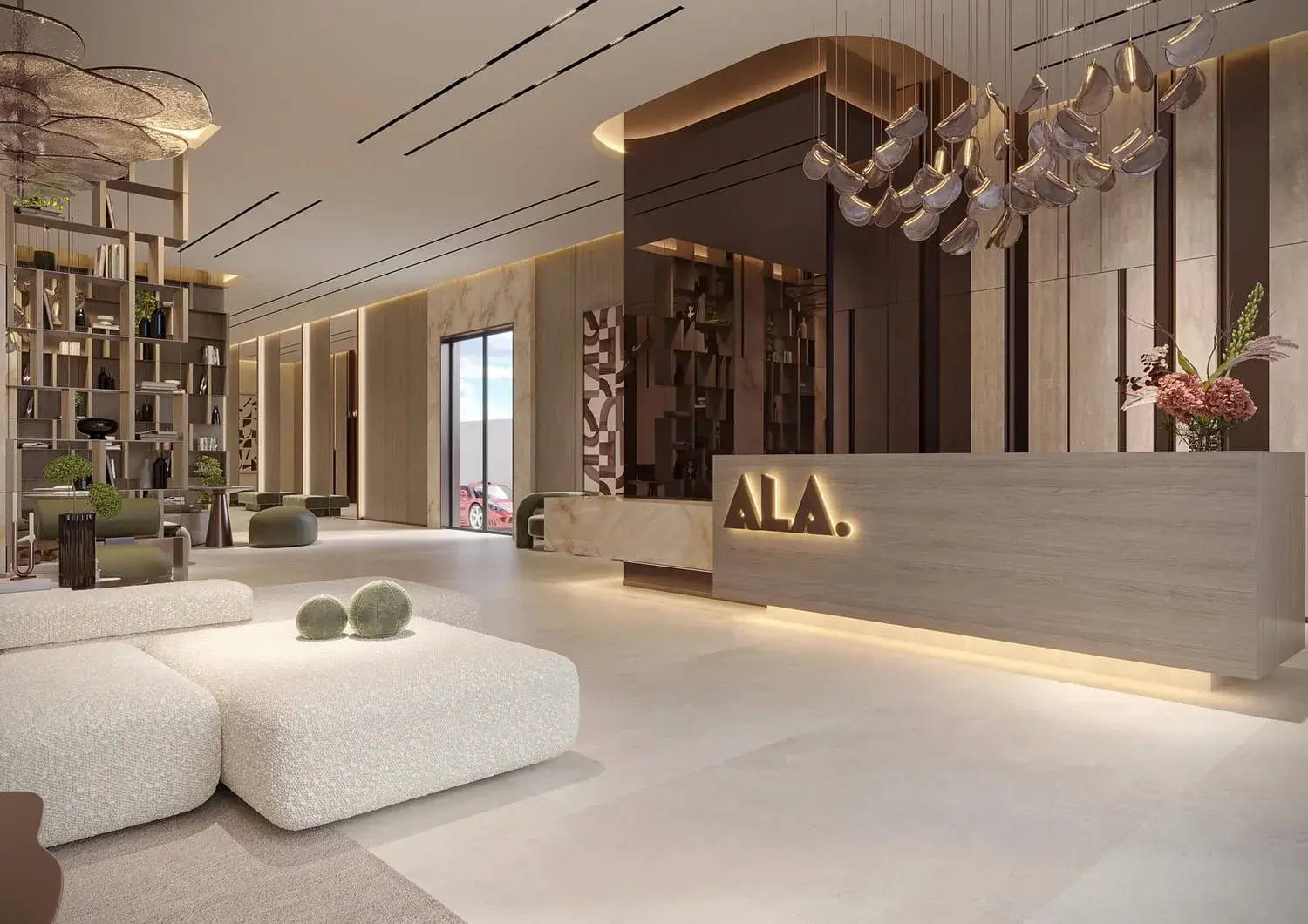 Havencia in Dubai Land Residence by ALA Developments - Lobby Image 4