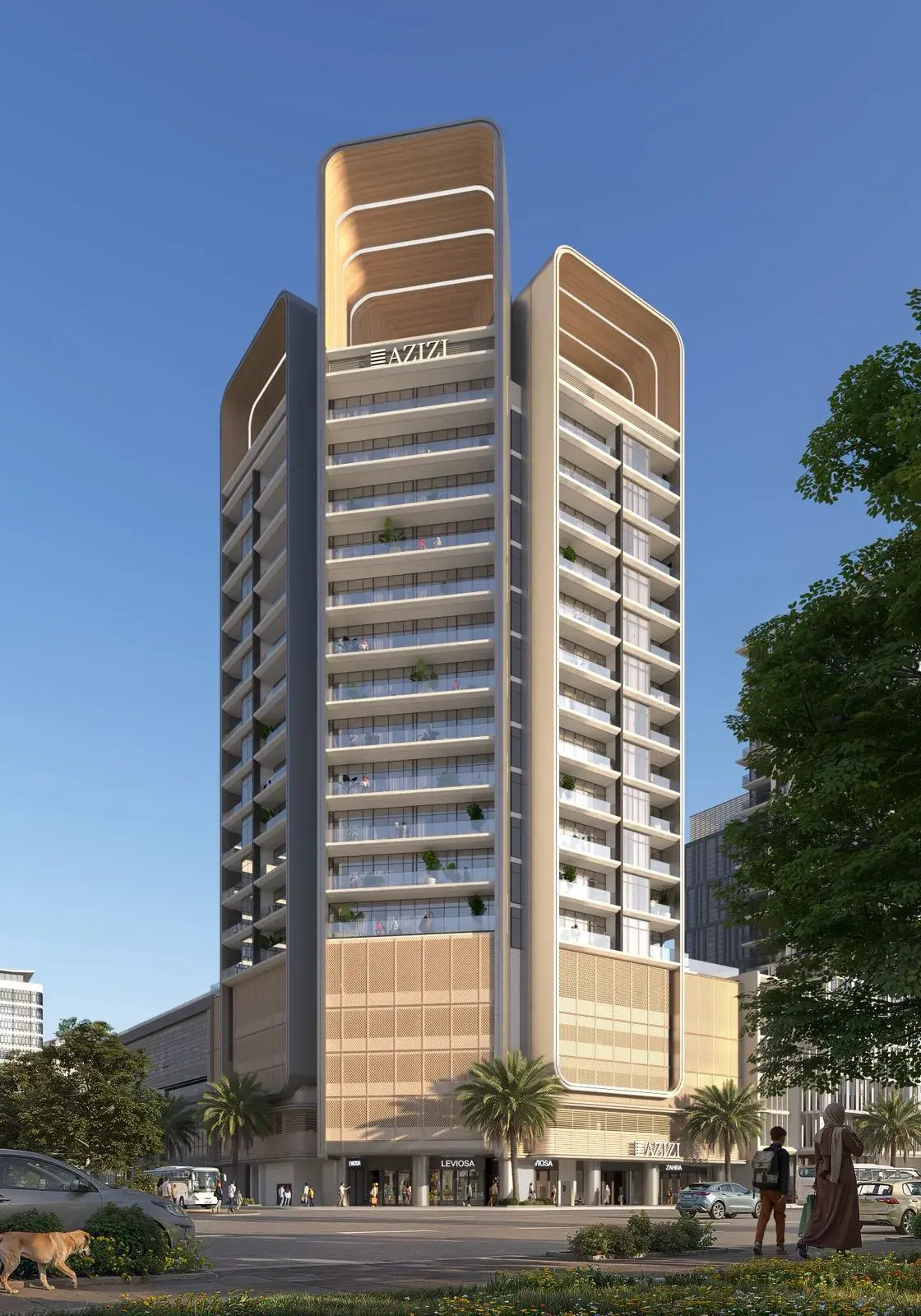 Creek Views 4 in Al Jaddaf by Azizi - Exterior Image 4