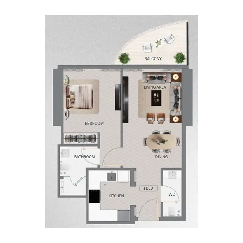 1 Bedroom apartments - Maybach Ultimate Luxury