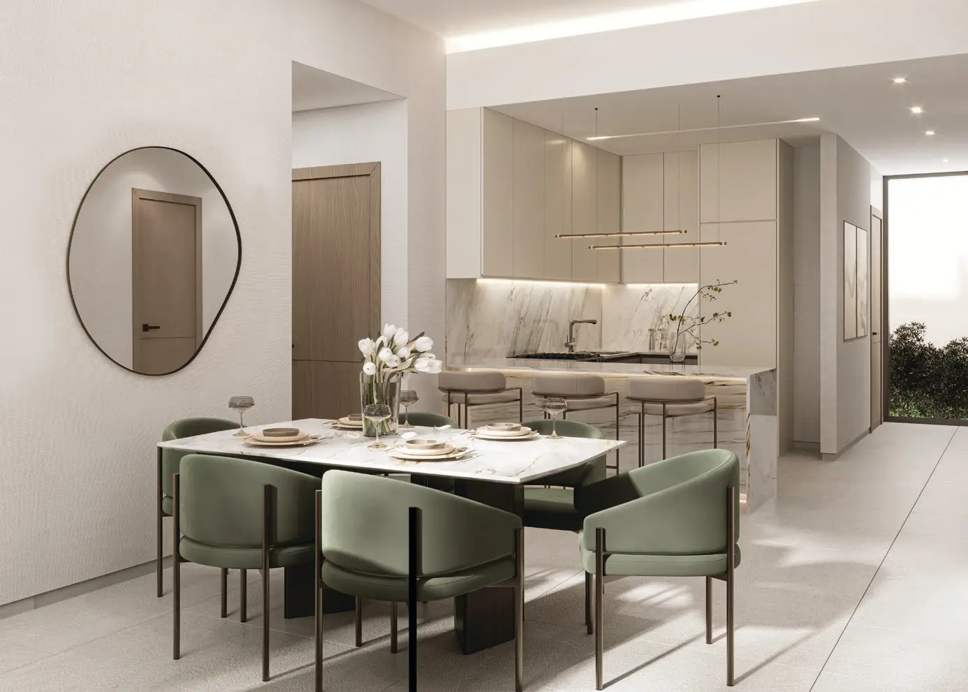 Enso Jade in Jumeirah Garden City by Enso Delevopment - Interior Image 3