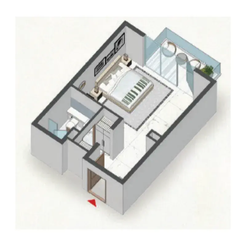 1 Bedroom apartments - Comfort by Roof